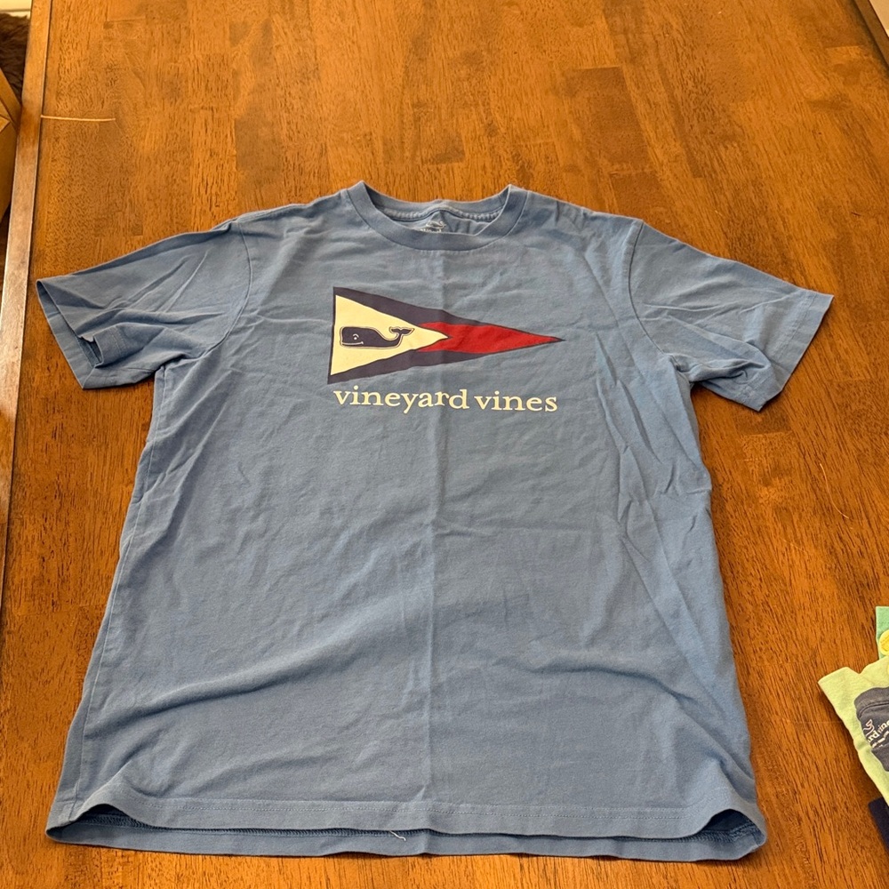 Vineyard Vines Blue Flag Graphic Tee